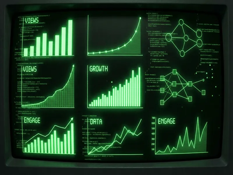 91视频 案例分析 - 数据增长仪表盘