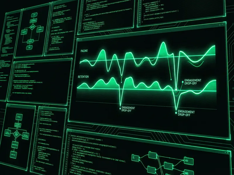 视频剪辑节奏 91视频 完播率波形分析